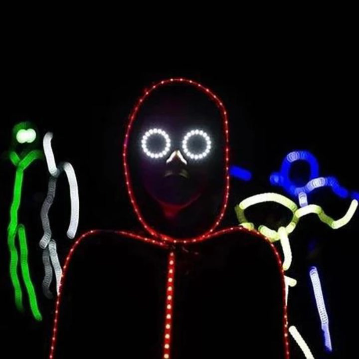 【50% OFF LIMITED STOCK】RGB COLOR LIGHT UP LED STICK FIGURE KIT-PERFECT FOR YOUR HALLOWEEN NIGHT