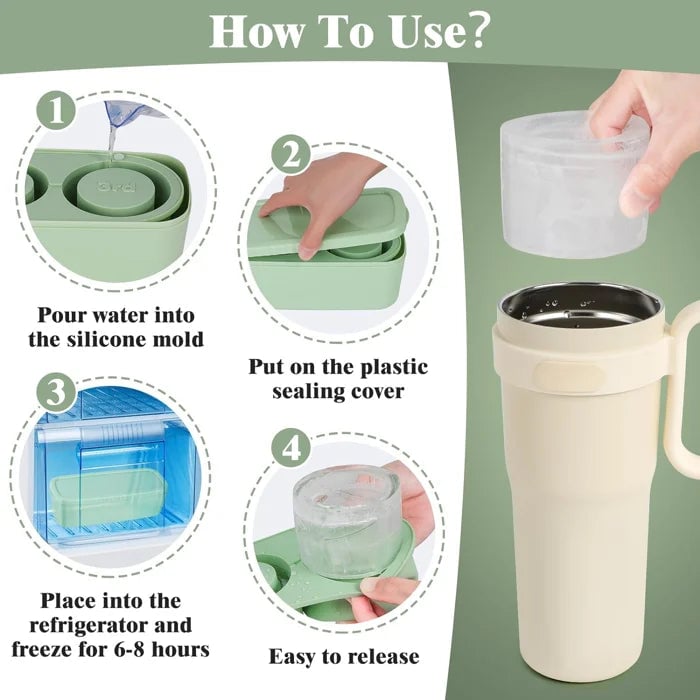 🔥SUMMER HOT SALE 49%🔥Large Capacity Ice Making Mold