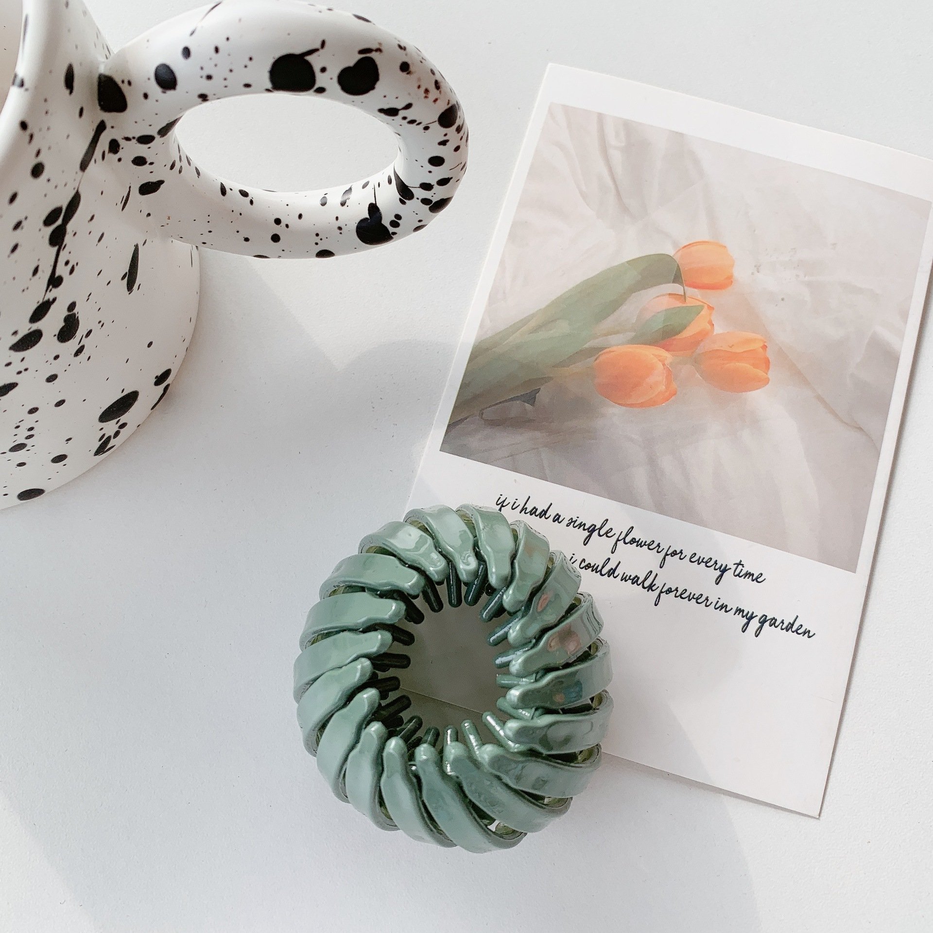 Lazy Bird's Nest Plate Hairpin
