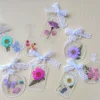 (🔥Last Day Promotion 50% OFF)  Dried Flower Bookmarks (Free lace rope, Tassels, Punch + Tweezers)