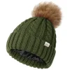 (🎄Christmas Hot Sale - 49% OFF) ✨️Satin Lined Winter Pom Beanie