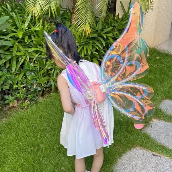 (🎄2023-Christmas Hot Sale🎁)Electric Butterfly Wings With Music Lights