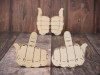 ✨Christmas Sales 49% OFF--🤣Funny Wooden Middle Finger