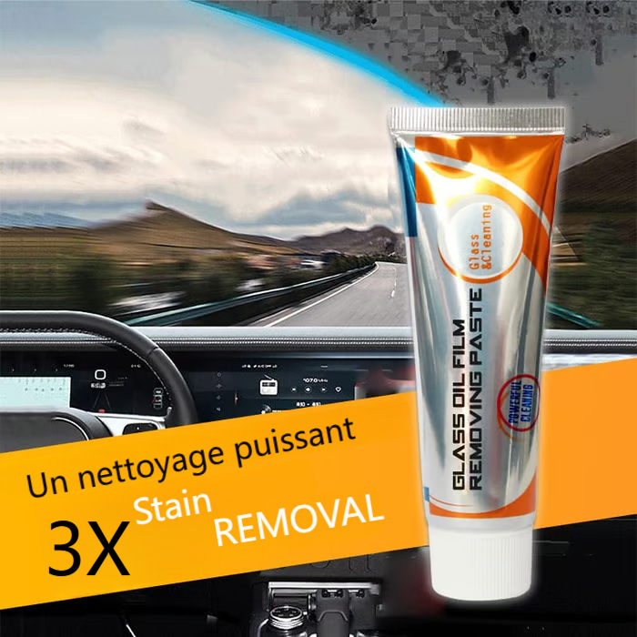 Un acheté, un offert !🔥🔥Pâte pour enlever le film d'huile du verre