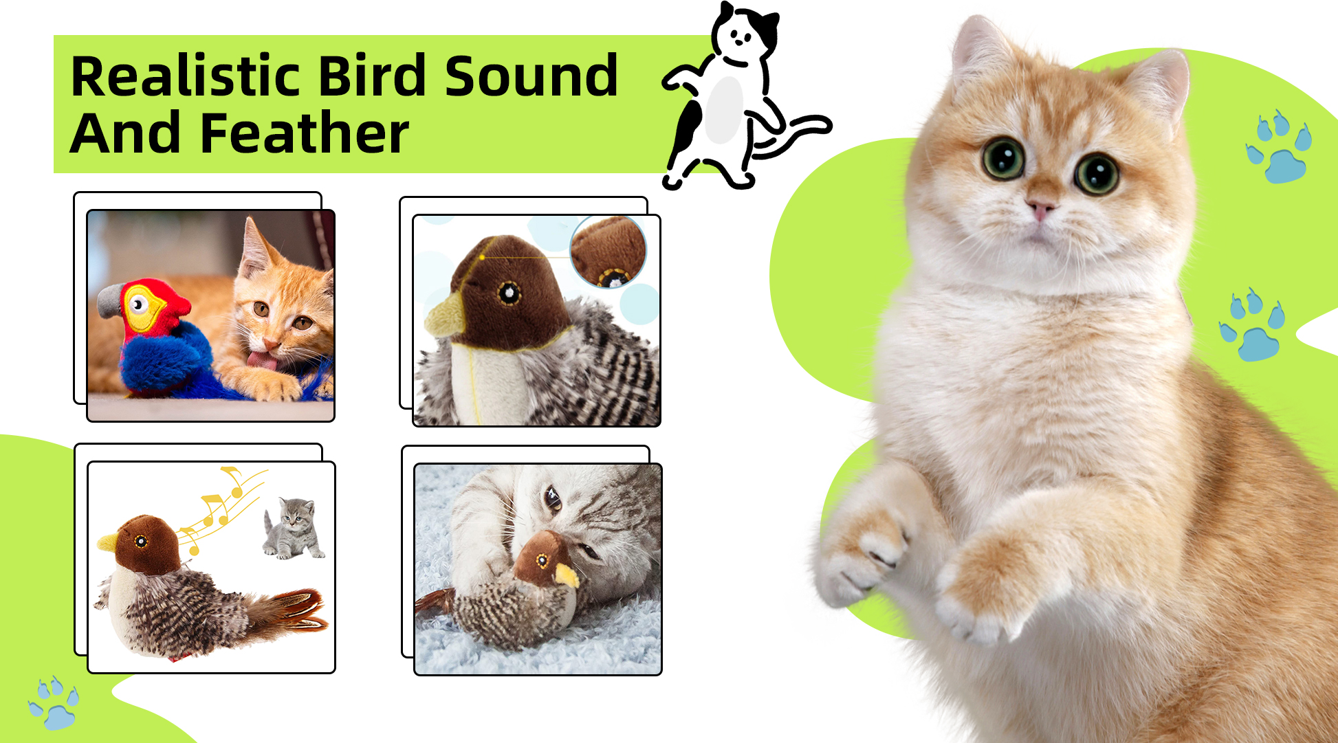 🐦Upgraded Simulated Chirping Bird Toy🎄