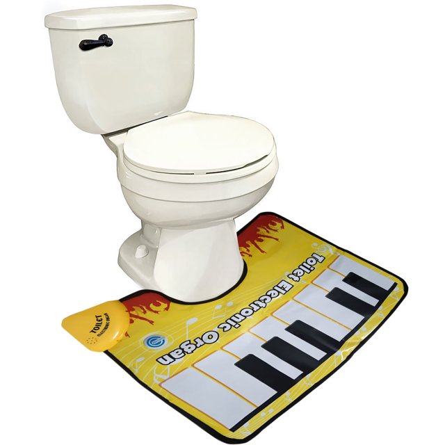 Toilet Electronic Organ Music Club Toys Set Party Piano Funny Anti Stress Musical Instrument Boy Girl Birthday Gift Children Toy