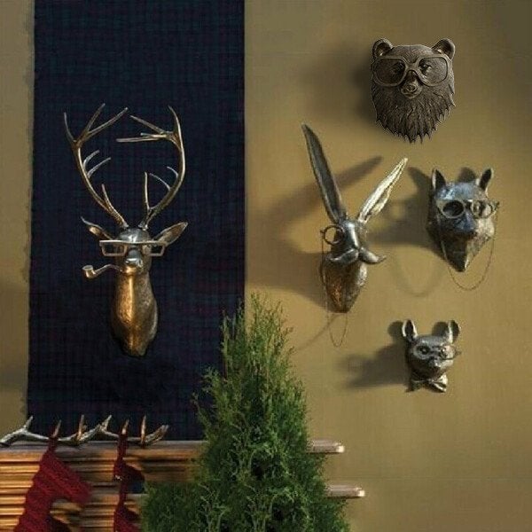 🔥Eric + Eloise Collection - Frankie the Stag Bronzed Wall Mount