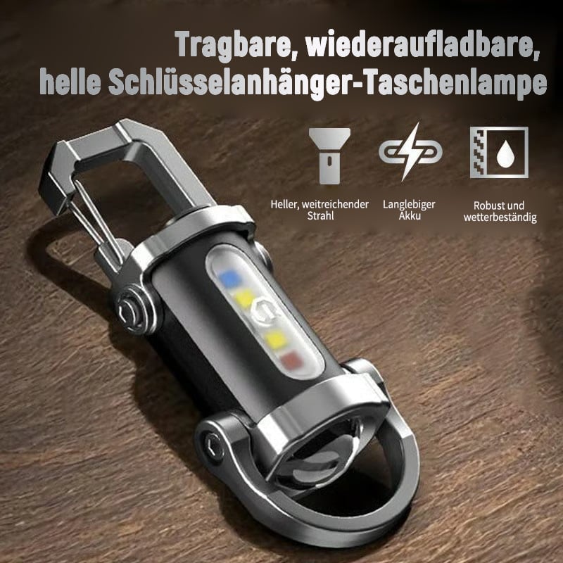🔥Heißer Verkauf 49% Rabatt🔋Mini-LED-Schlüssellicht (wiederaufladbar)