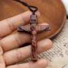 ✝️Jesus Cross Wooden Necklace(𝗠𝗮𝗿𝘁𝗶𝗻 𝗠𝘂𝗲𝗹𝗹𝗲𝗿®)