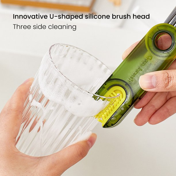 (🔥Last Day Promotion- SAVE 48% OFF)3 in 1 Bottle Cap Detail Brush--buy 2 get 1 free now（5pcs）