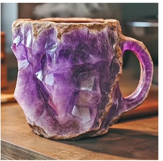 🥃2024 New Mineral Crystal Coffee Mugs