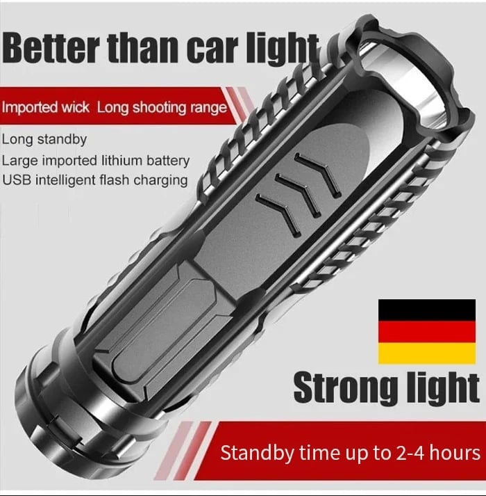 🎄(Christmas Hot Sale - 49% Off)🔦Multifunctional Rechargeable Flashlight - BUY 2 GET 1 FREE & FREE SHIPPING