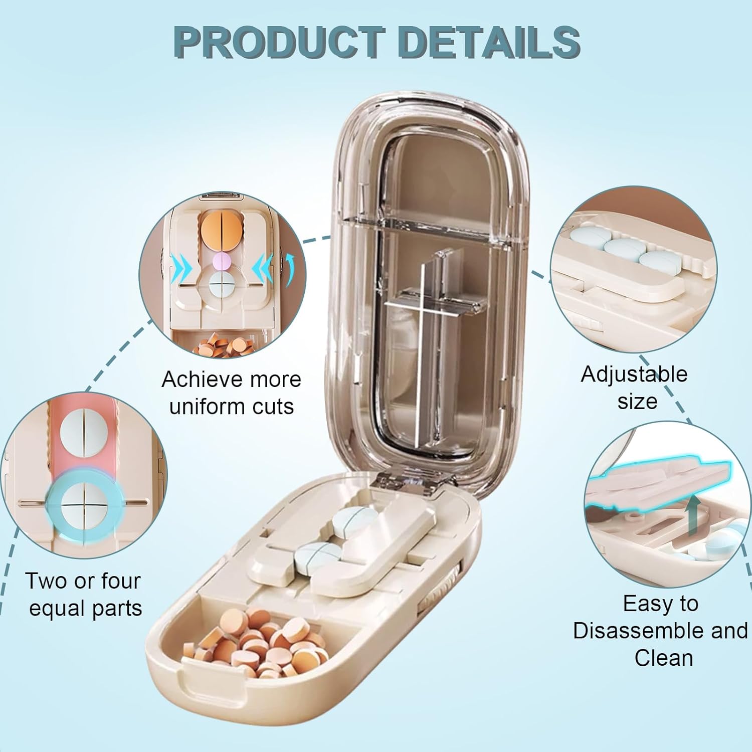 💥LAST DAY SALE 50% OFF💥Portable Pill Cutter