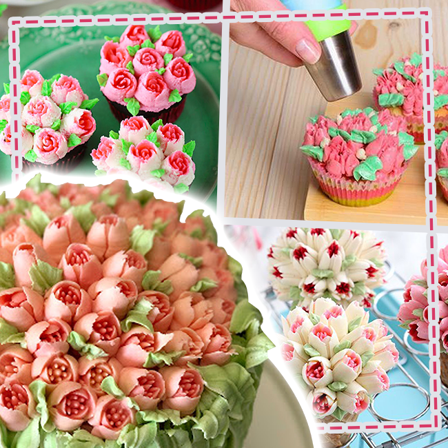 Cake Decor Piping Tips