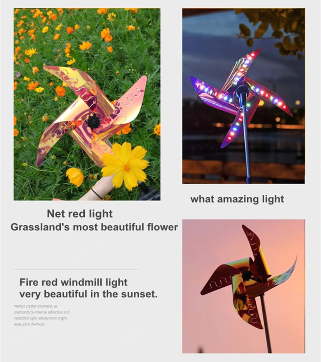 Last Day Sale Save 60% OFF🏡Garden Solar Windmill Light-Buy 6 Get Extra 20% OFF