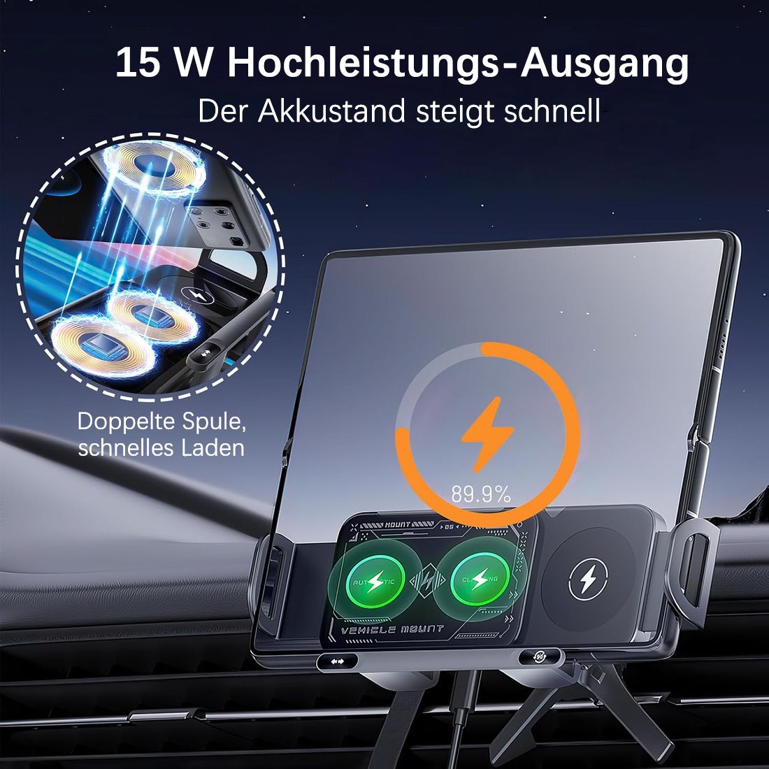🔥Letzter Tag: 49% Rabatt🔥Hochintelligenter Handy-/Pad-Halter