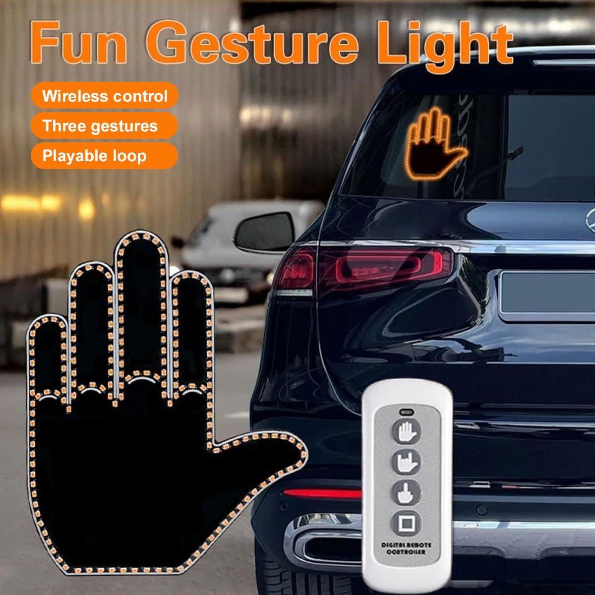 🔥Last 4 hours Sale: Save $20 - Car gesture light