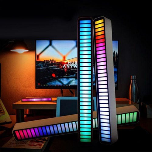 🔥Last Day Promotion 50% OFF🔥-Wireless Sound Activated RGB Light Bar