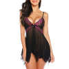 Eyes On You Lace & Sheer Baby Doll