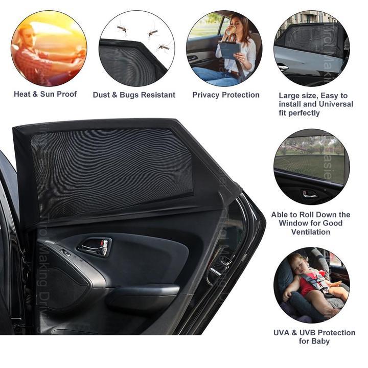 【Best Selling】Universal Car Window Sun Shade （Fits all Cars）