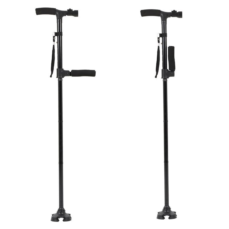 (🔥HOT SALE TODAY - 49% OFF) Aluminum alloy with LED light non-slip foldable walking stick