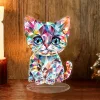 🐱Limited Time Sale-SAVE 50% OFF - Colorful Kitten Desktop Standing Decoration