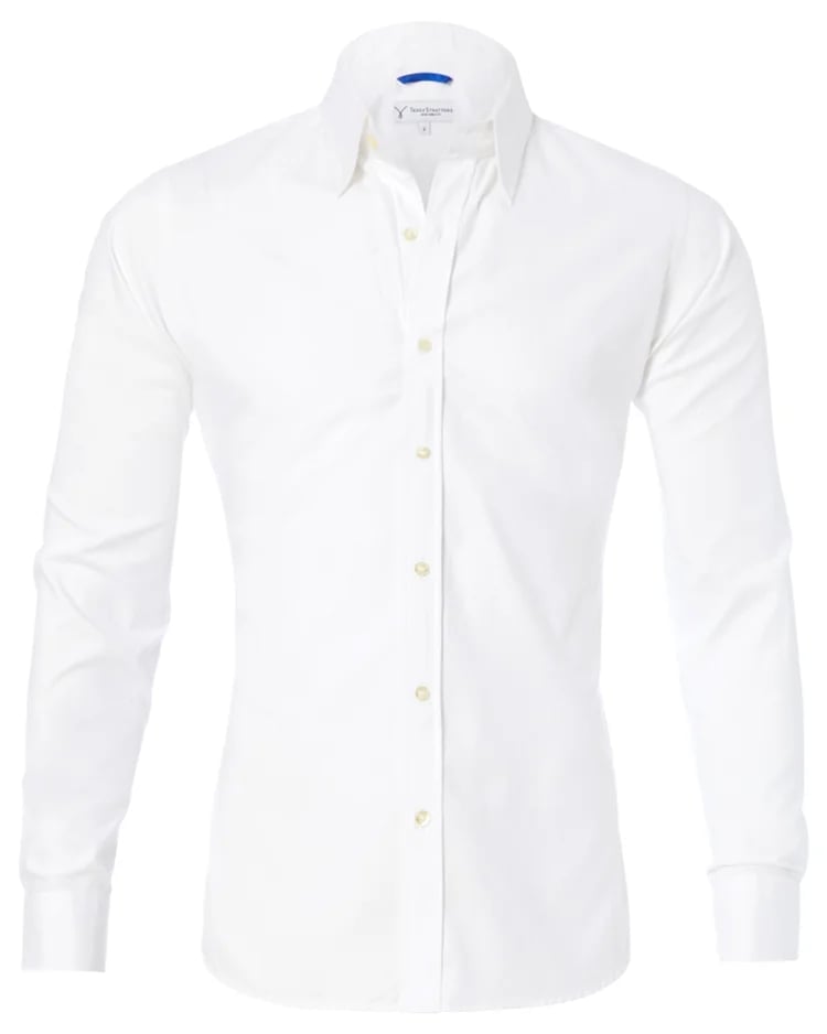 Oxford Stretch Zip Shirt (Buy 2 Free Shipping)