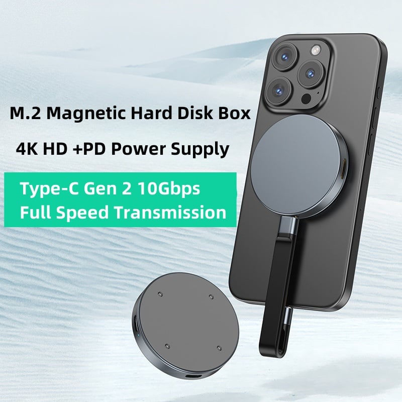 💥LAST DAY SALE 50% OFF💥Magnetic Portable SSD Box