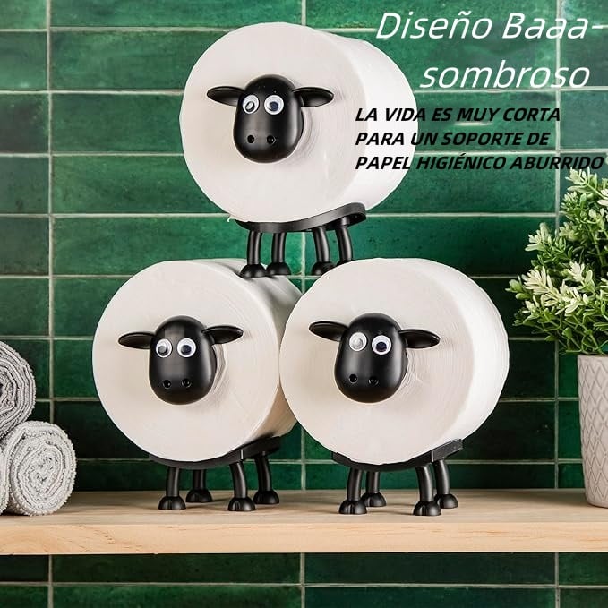 🔥Hot venta 49%OFF 🎁 Dispensador de Papel Higiénico en forma de Oveja