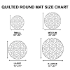 🎃Halloween Abyss Quilted Round Mat