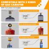 🔥LAST DAY 57% OFF🌟9900W/12800W Windproof Camping Stove, Camping Gas Stove with Piezo Ignition