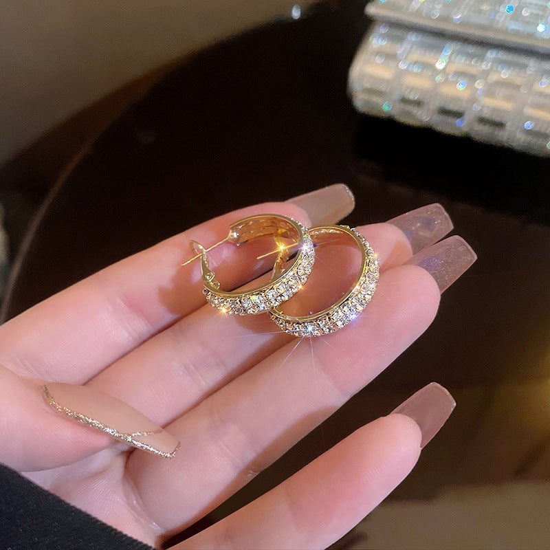 (🌲🔥 Last Day  Sale- SAVE 48% OFF)✨Sparkle Small Hoop Earrings😍