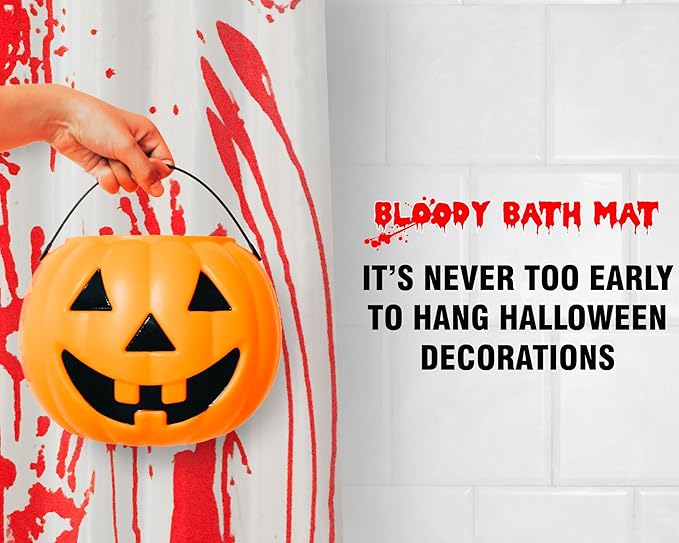 Halloween Pre-Sale🍬-Bloody Bathmat