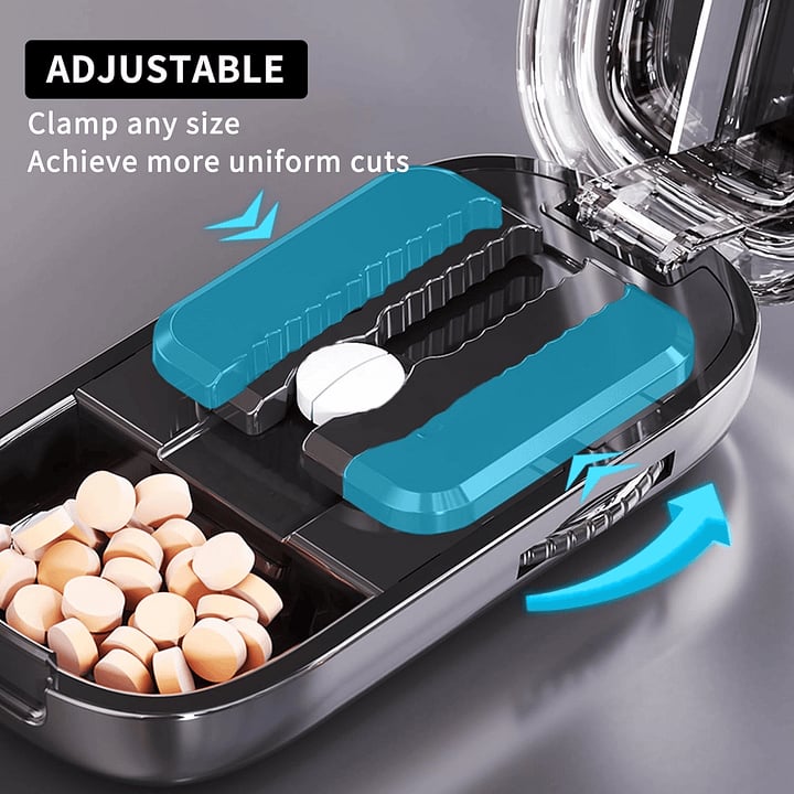 🔥Adjustable Pill Cutter Splitter