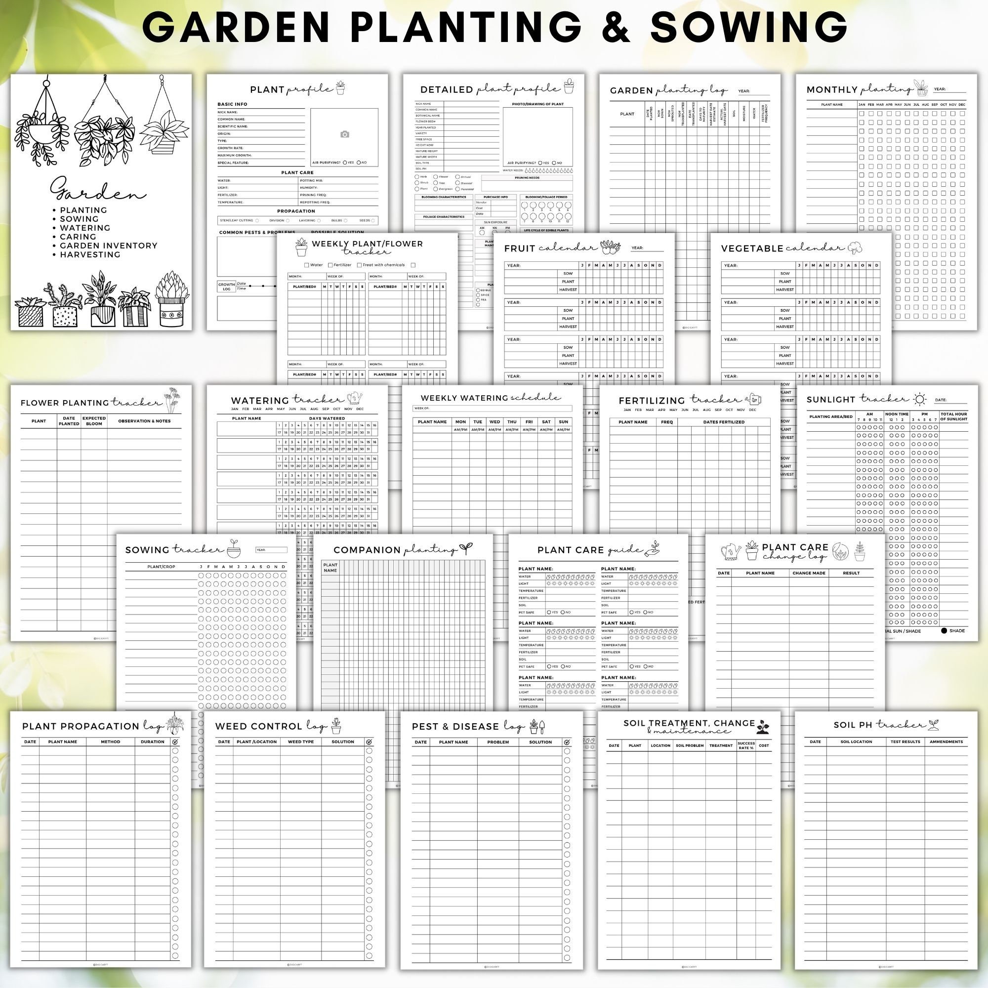 💐Mother's Day Hot Sale 49% OFF🏡Gardening Planner Toolkit
