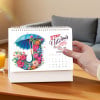 🔥Last Day Promotion 50% OFF🔥2026 DIY Special Shape Desktop Diamond Standing Calendar
