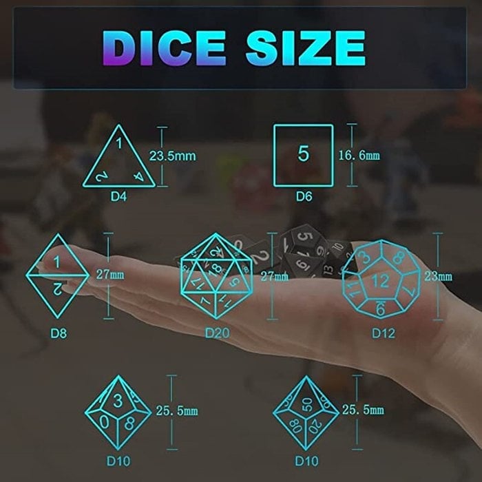 🔥LAST DAY 49% OFF - LED Flash Dice Set(7 PCS)(BUY 2 GET FREE SHIPPING)