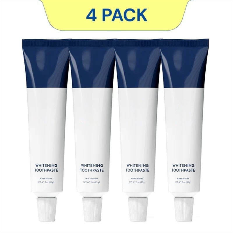 🦷Fluoride-Free Hydroxyapatite Teeth Whitening Toothpaste with Coconut Oil & Xylitol❄️