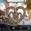 Heart Holding Hands Car Decor - Forever Love