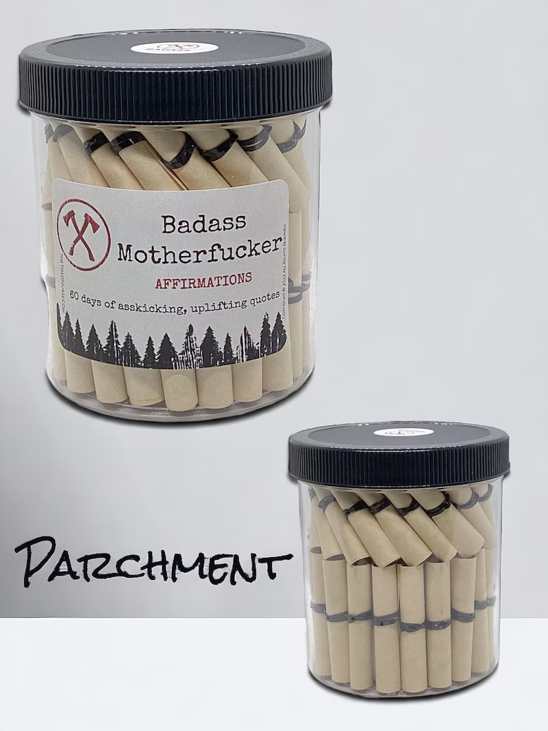 🔥HOT SALE 49% OFF🔥 -Badass Motherf*cker MEN'S Affirmation Jar