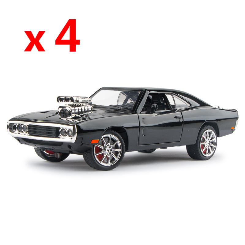 [Last day flash sale💥50% OFF] 1:24 Scale Die-Cast Vehicle - Dom's 1970 Dodge Charger R/T Metal Model Car