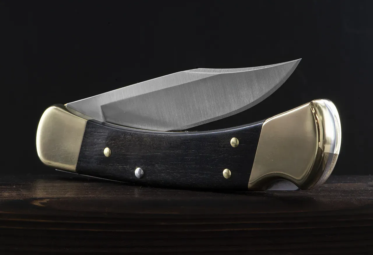 🔥Last Day Promotion- SAVE 70%🎄Bk 110 Auto Folding Hunter Knife-Buy 2 Get Free Shipping