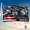 🔴🔵⚪One Nation Under God Jesus Flag - Patriotic Grommet Flag Gift for Faithful Hearts & Home Decor