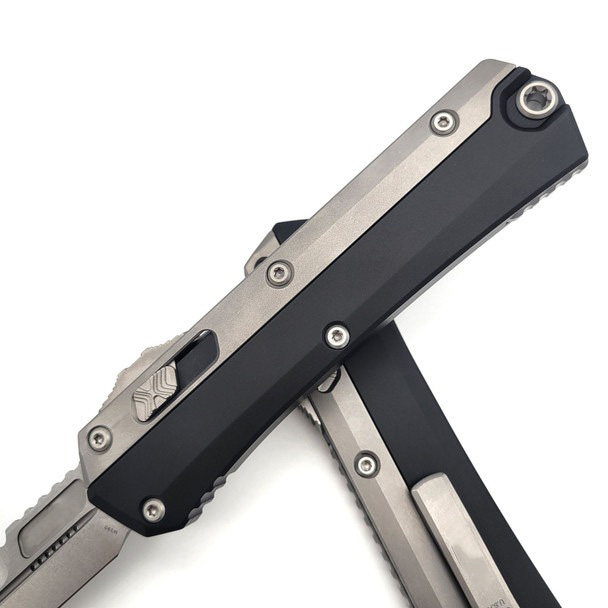 🔥CLOESOUTS 70% OFF🔥 Glykon OTF Automatic Knife Black Al + Ti (3.75