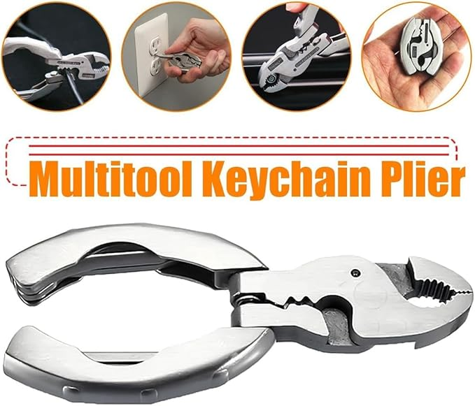 (🎄Christmas Hot Sale - 49% OFF) Titanium Alloy 9-in-1 Multitool with Screwdrivers, Pliers