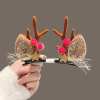 (🎅EARLY CHRISTMAS SALE - 48% OFF) Reindeer Antlers Xmas Hair Clip ⚡ BUY 4 GET EXTRA 10% OFF