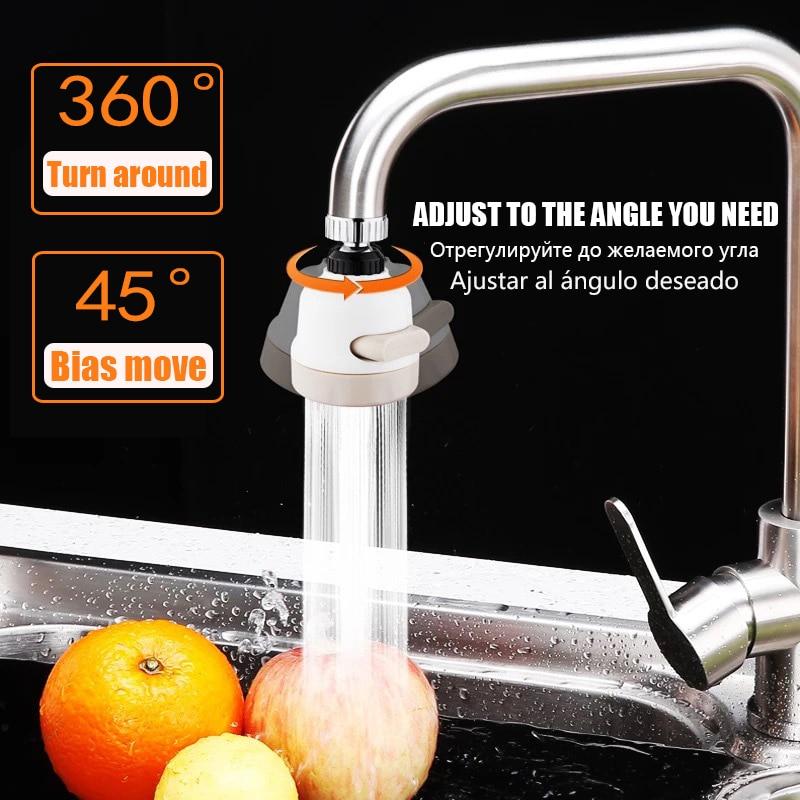 (🔥HOT SALE - SAVE 50% OFF) Super Water Saving 360° Rotate Kitchen Tap - Buy 3 Get 3 Free & Free Shipping