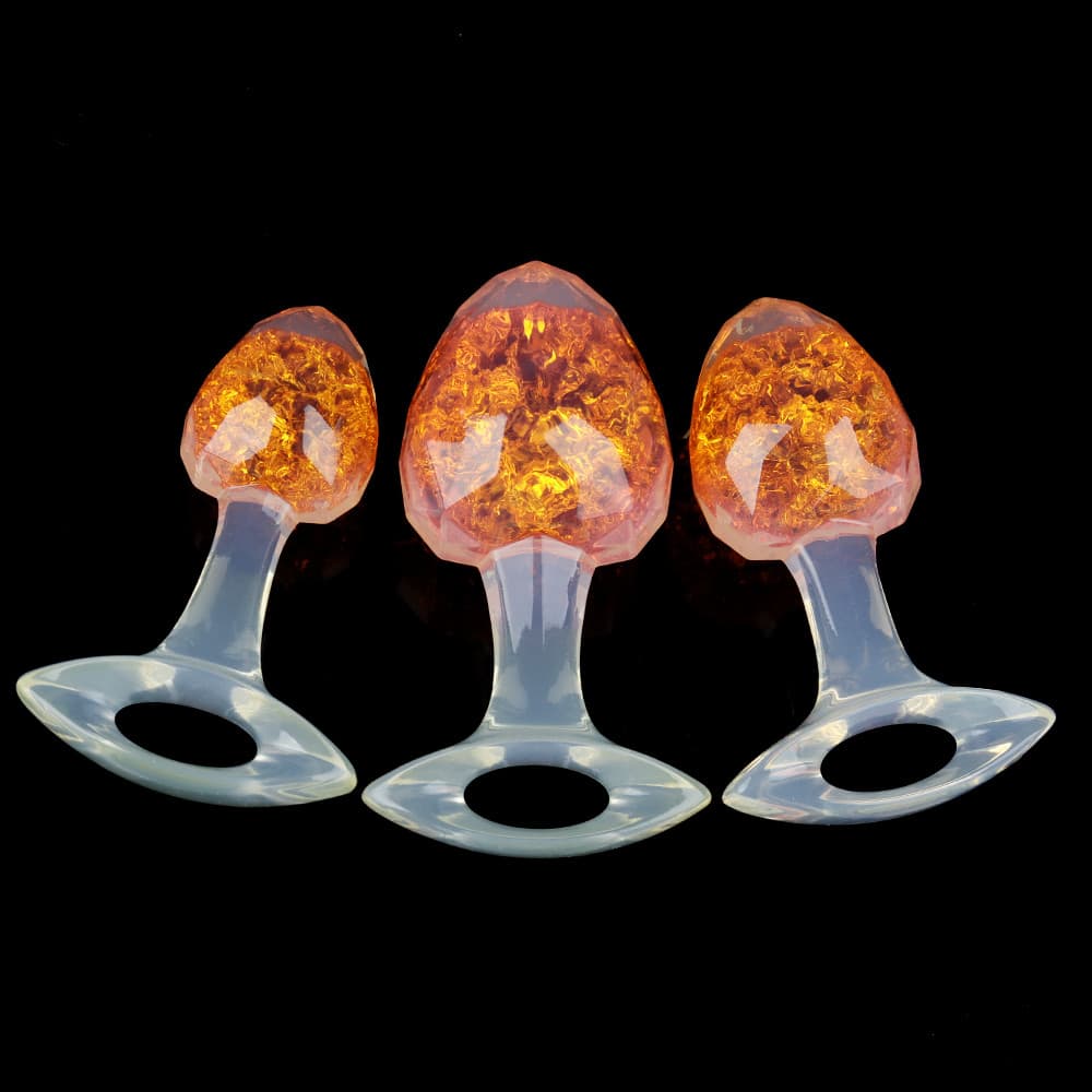 Diamond Crystal Butter Plugs - 9 Colors