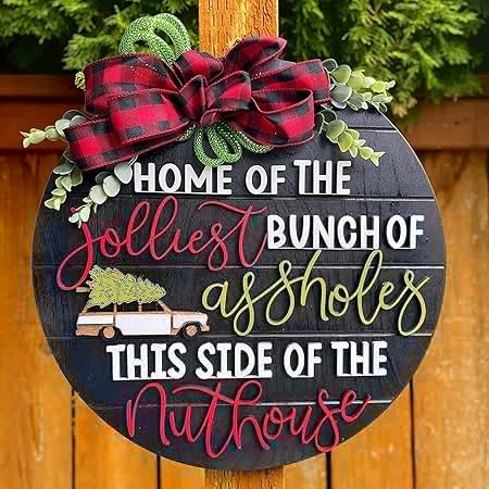 🎄🎅Christmas Presale - 49% OFF-✨Handmade Christmas Welcome Door Sign