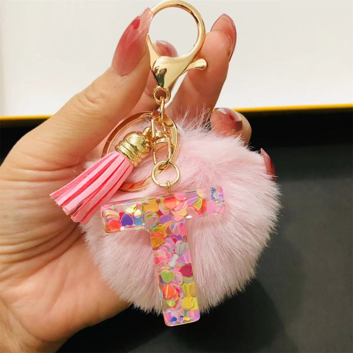 🎁TikTok Last Day Sale - 70% OFF🔥Initial Letter Keychains🦋